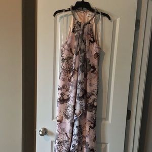Calvin Klein floral long dress